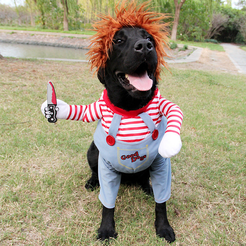 Dog Scary Killer Halloween Costume