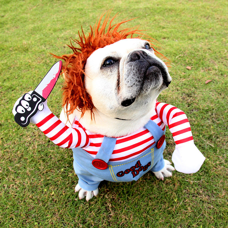 Dog Scary Killer Halloween Costume